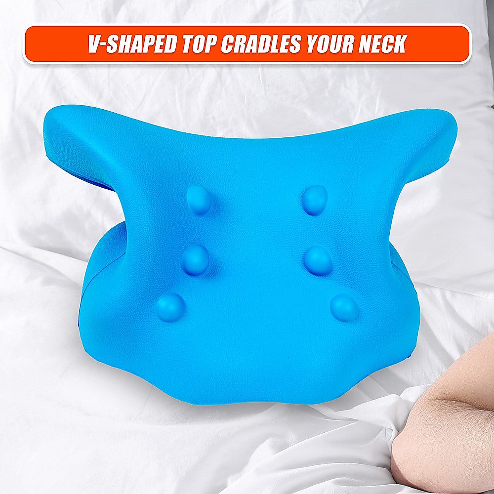 Neck Traction Pillow Rest Cloud Support Neck Stretcher 9