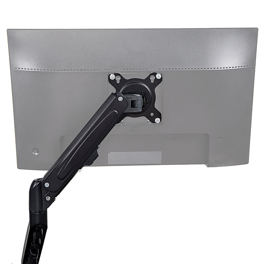 Dual Screen Gas-strut Monitor Stand Mount Desktop Bracket for LED/LC 6