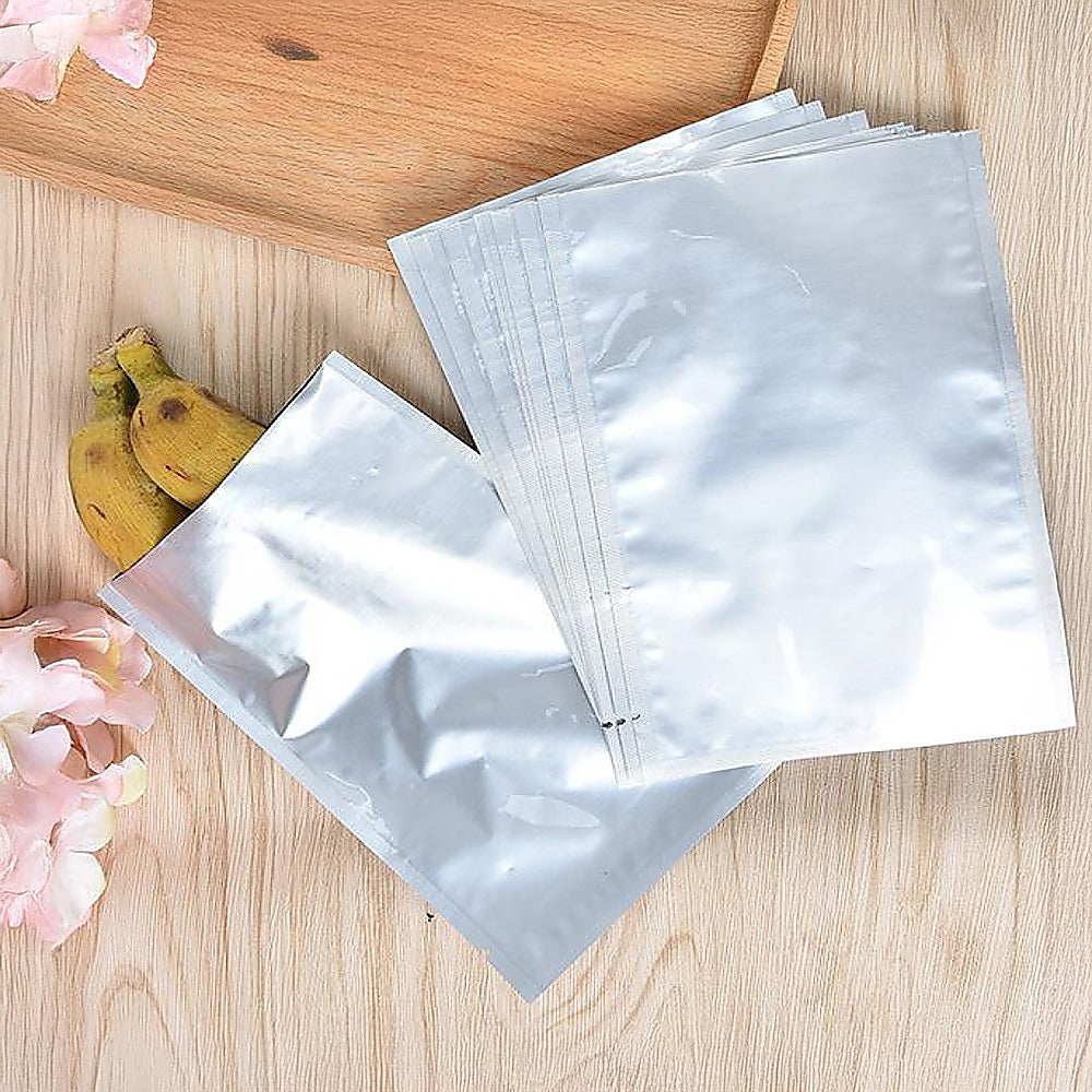 100x Food Vacuum Bags Pouch Foil Aluminum Storage Bags Heat Seal 30x40cm 5