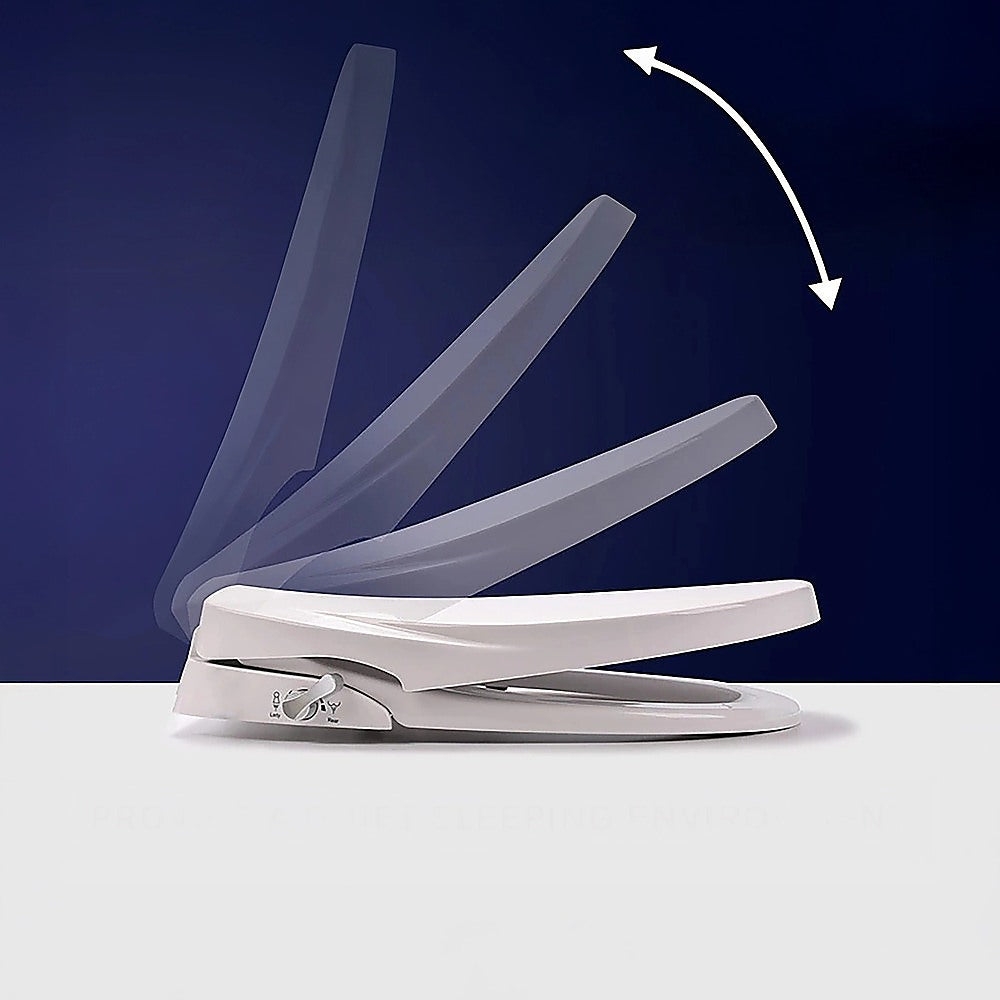 Non Electric Bidet Toilet Seat W/ Cover Bathroom Spray Water Wash 5