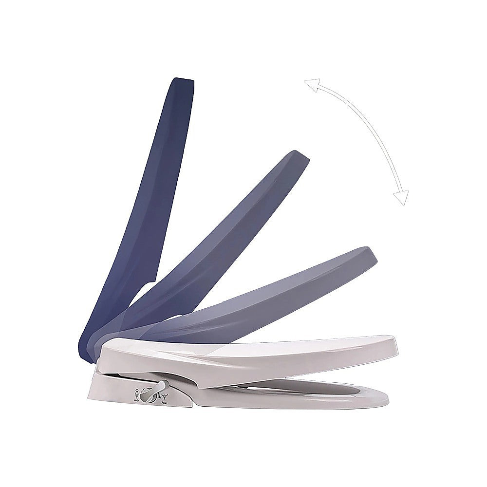 Non Electric Bidet Toilet Seat W/ Cover Bathroom Spray Water Wash 7