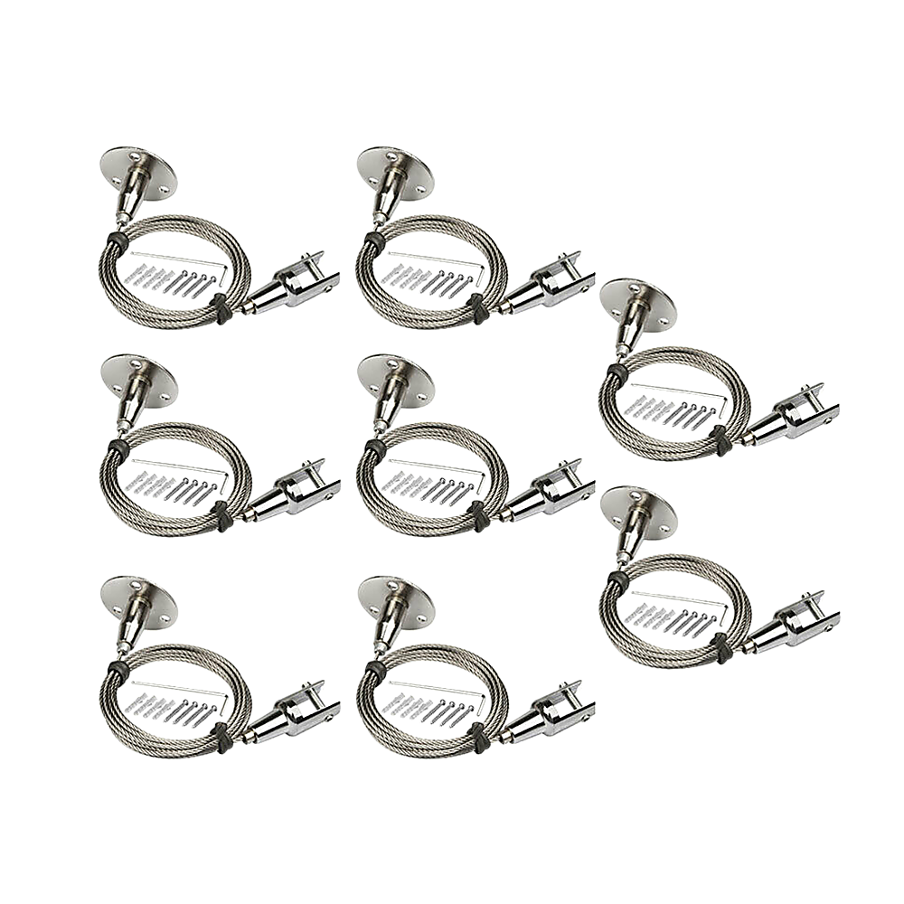 Billboard Hanger Indicator Light Suspension Hook Cable 30kg Load Capacity 8 Pack 5