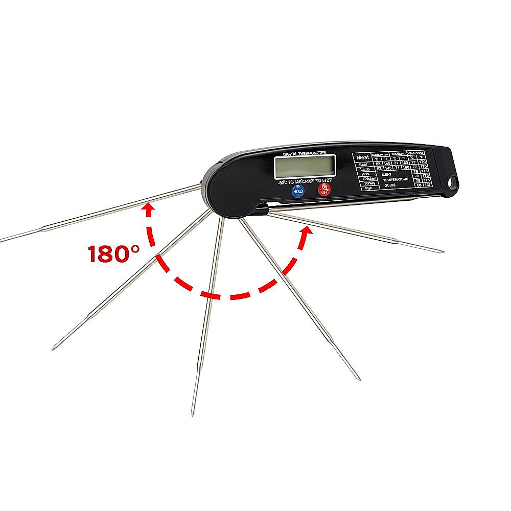 Digital Food Thermometer BBQ Tool Cooking Meat Kitchen Temperature Magnet 6