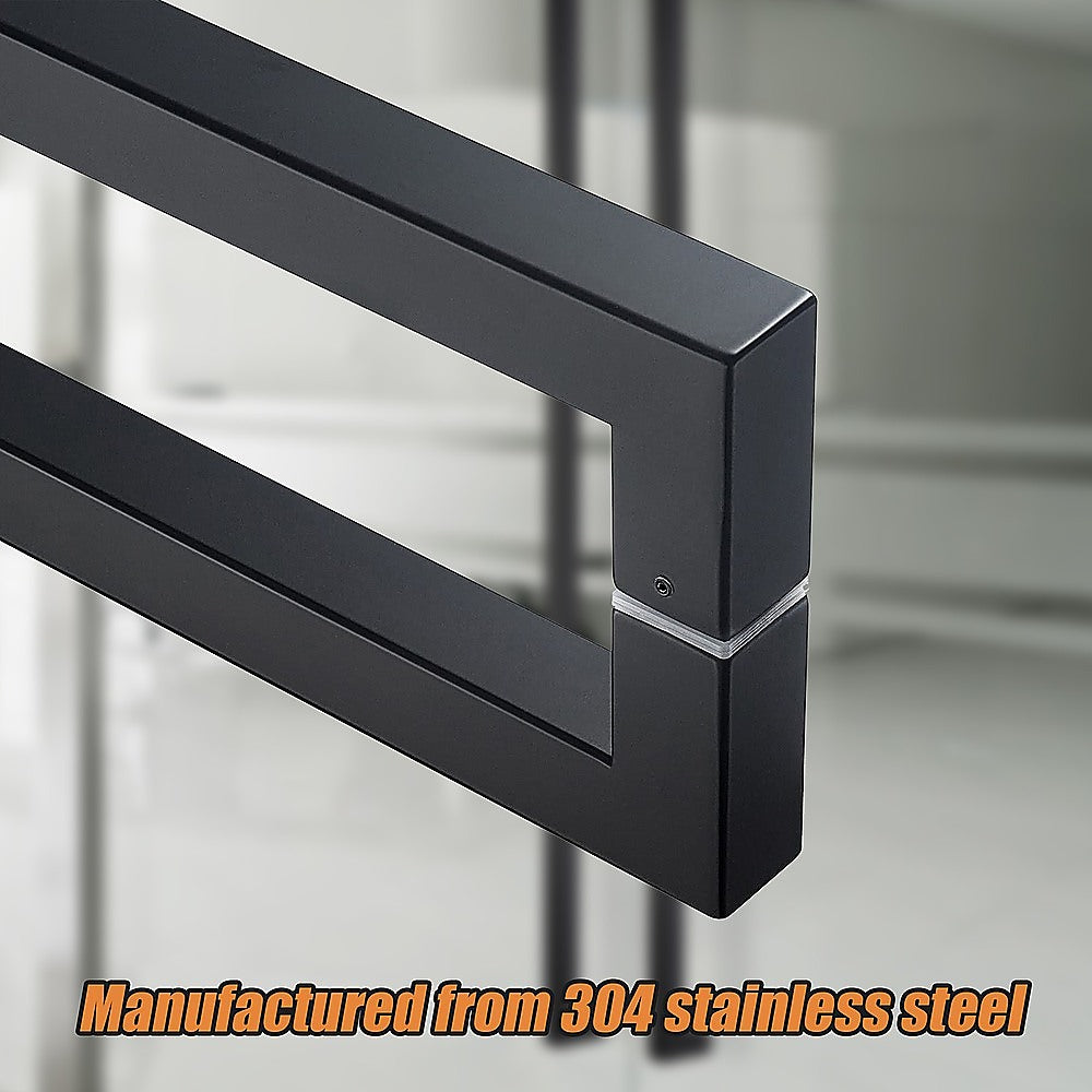 Entrance Door Pull Handle Matte Black 1200mm 6