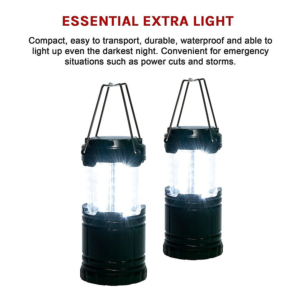 LED Camping Lantern, Super Bright Portable 2 Pack 7