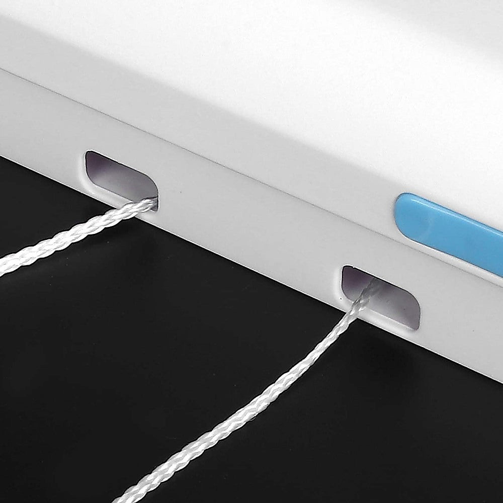 Retracting Clothesline 5 Line 18m Hanging Clothes Space Hanger 4