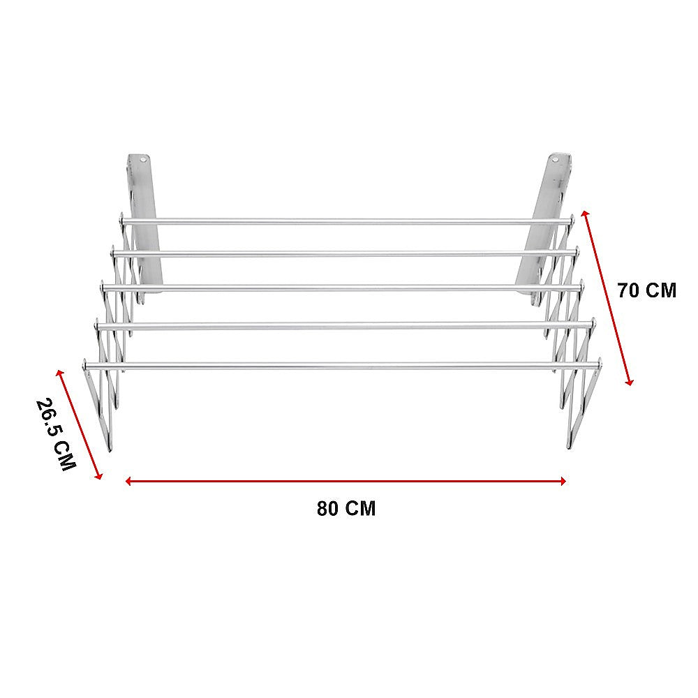 Pull Out Clothes Airer – Expanding Laundry Drying Line for Caravan, RV & Home 12