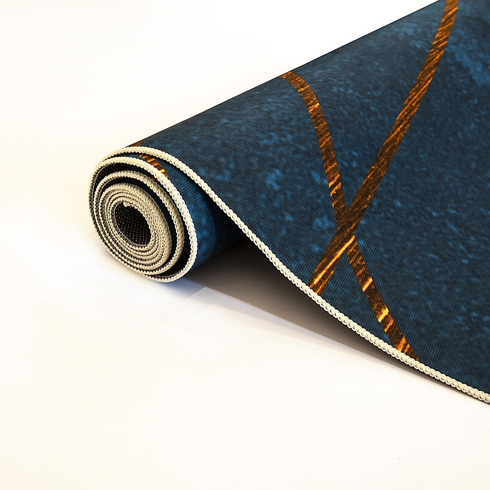 200x300cm Large Floor Teal Blue Rug – Modern Area Carpet for Bedroom, Living Room, Lounge or Home Décor Mat 3