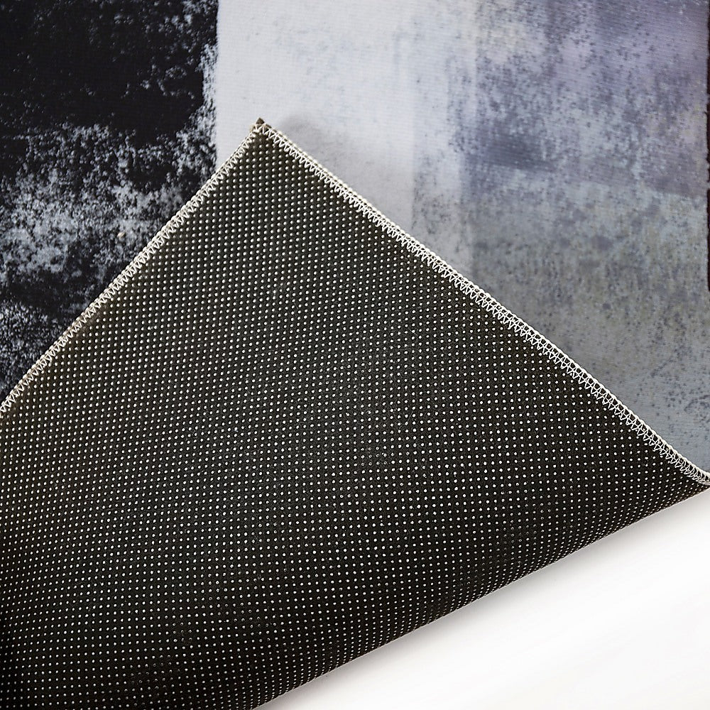 200x300cm Large Floor Blue Abstract Rug – Modern Area Carpet for Bedroom, Living Room, Lounge or Home Décor Mat 5