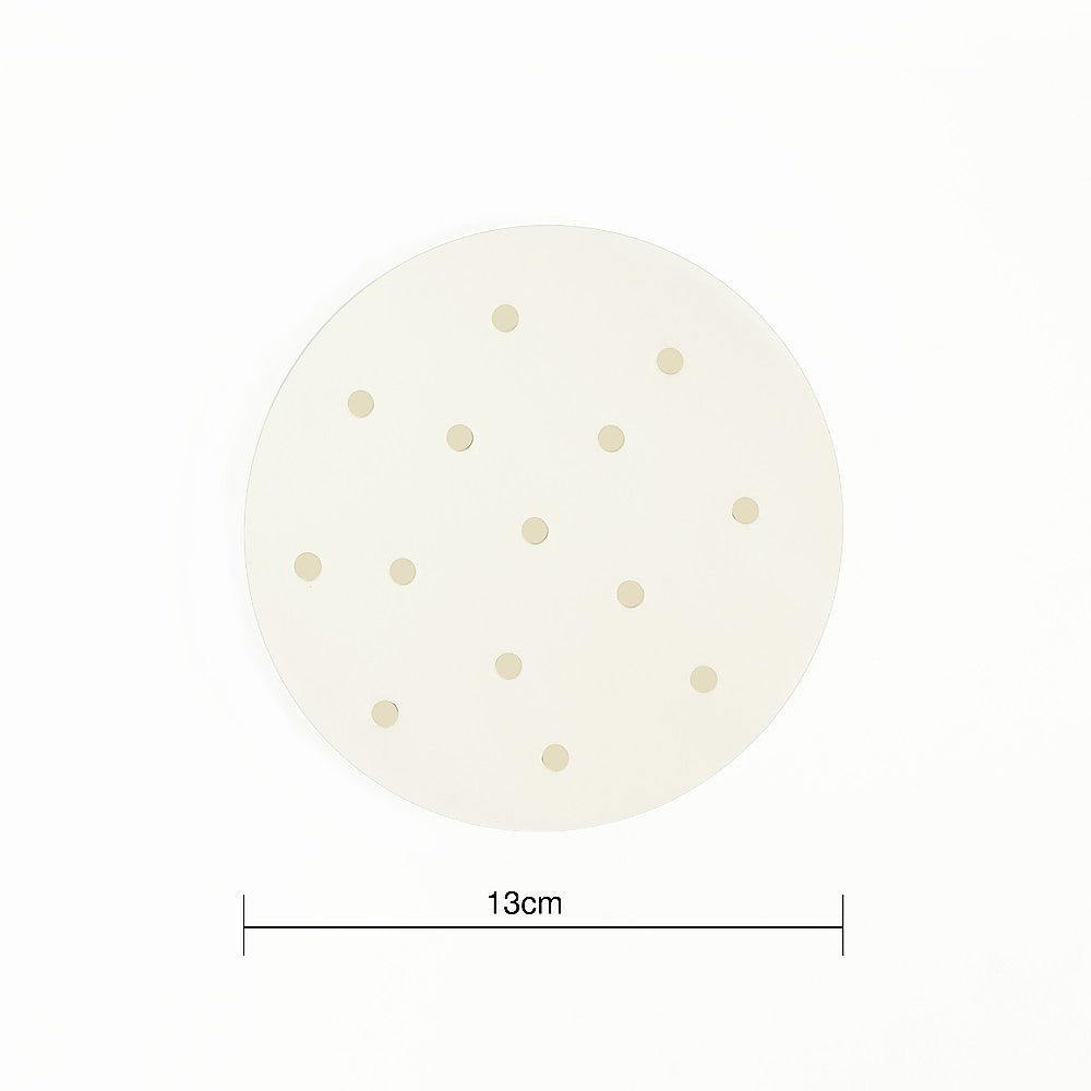 500pcs Patty Paper Baking Burger Wax Discs Nonstick BBQ Burger Paper 13cm 6