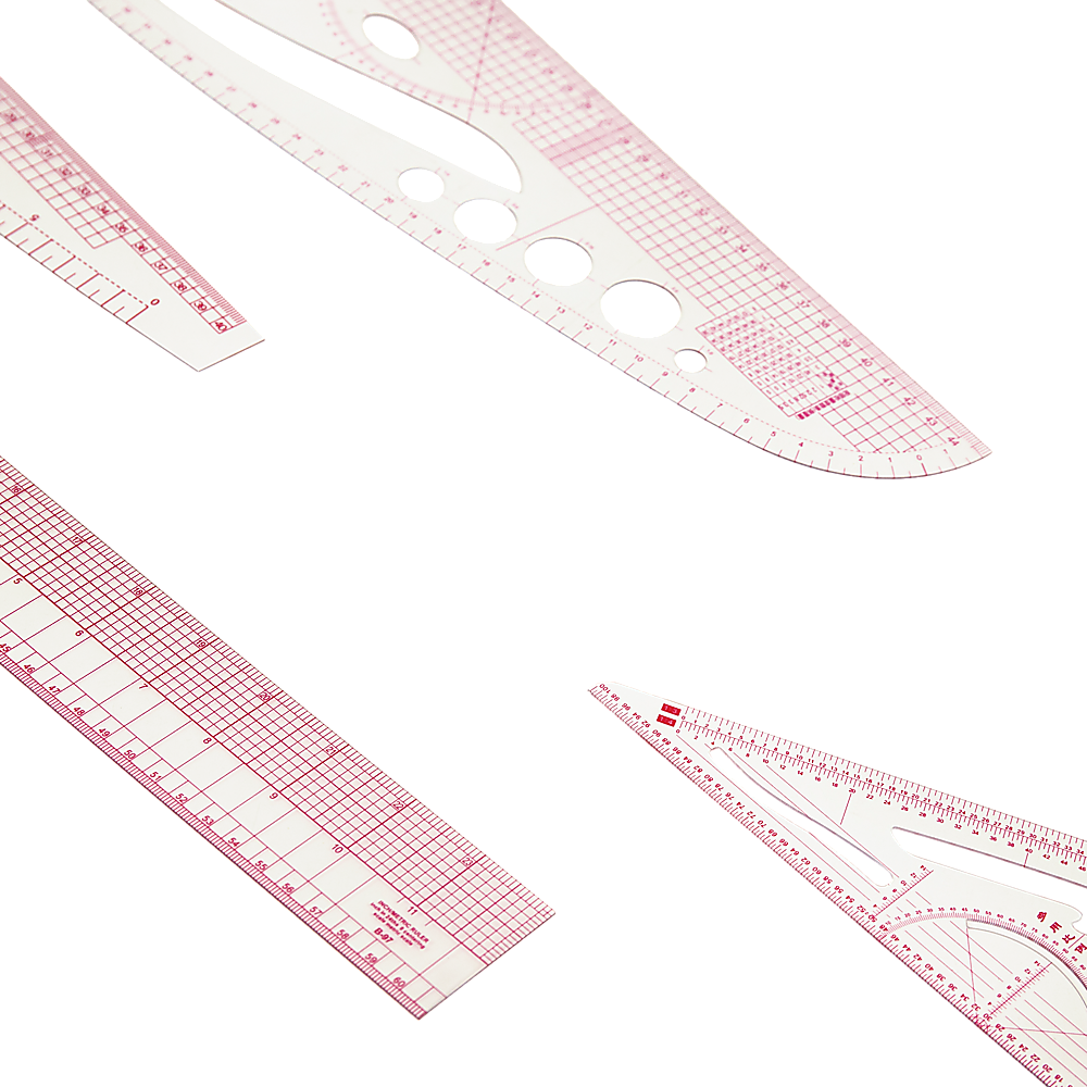 9pc French Curve Ruler Set DIY Sewing Pattern Measuring Tool for Dressmaker 6