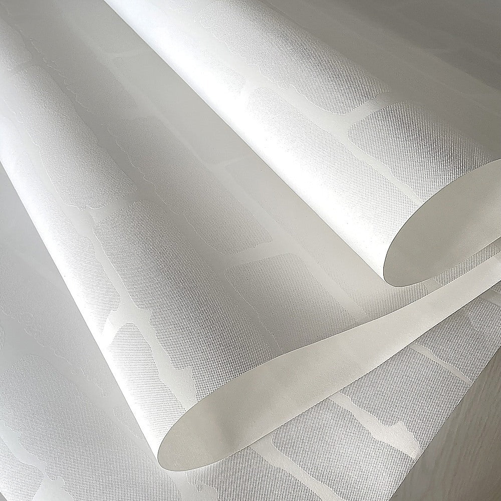 White Brick Wallpaper Vinyl Vintage 3