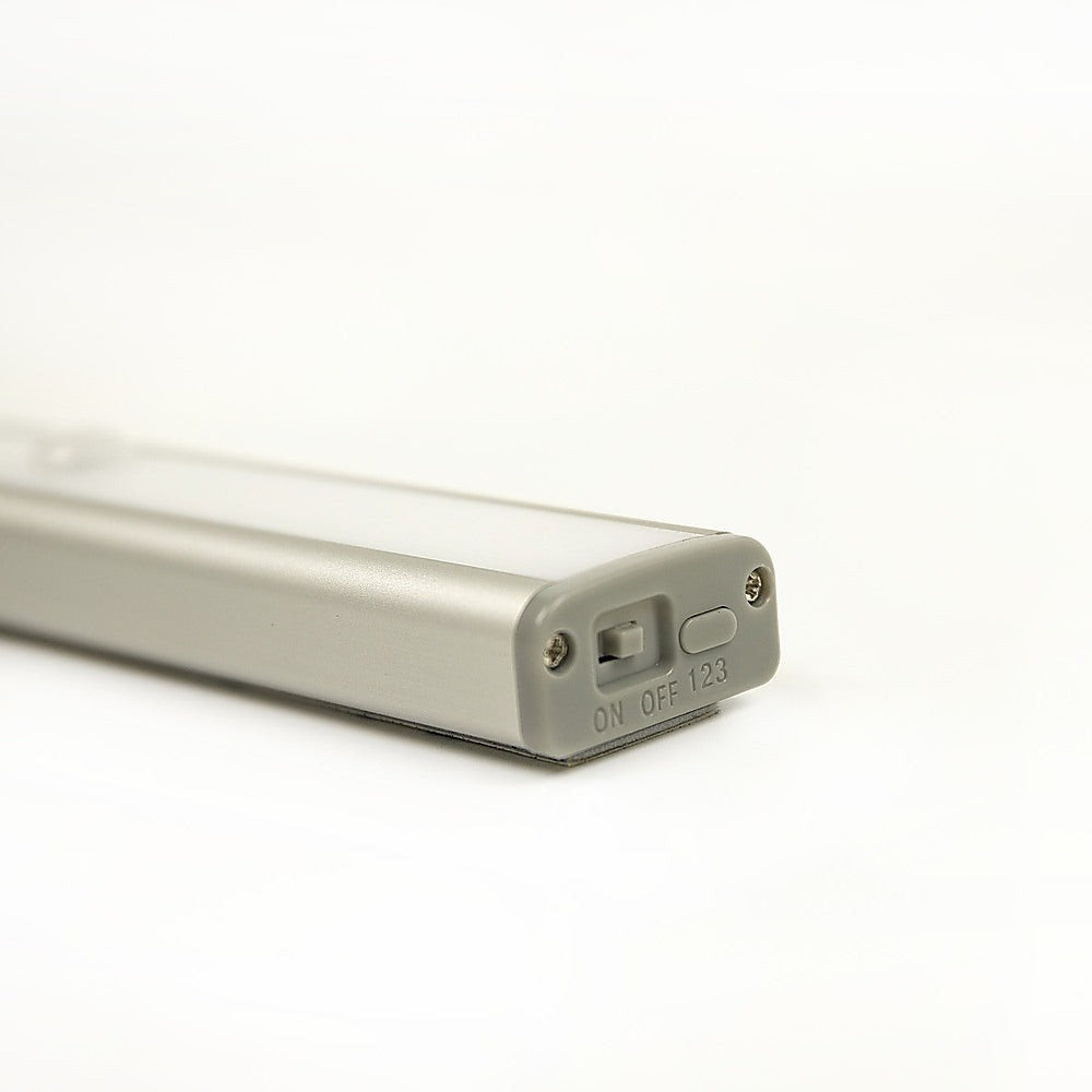 2 x 46 LED Stick-on Wireless Under Cabinet Light Rechargeable Motion Sensor Closet Lamp 5