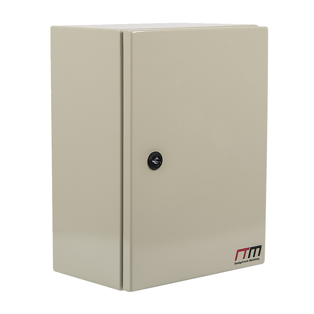 Carbon Steel Electrical Enclosure Box IP65 Wall Mount 400 x 300 x 200 mm 4