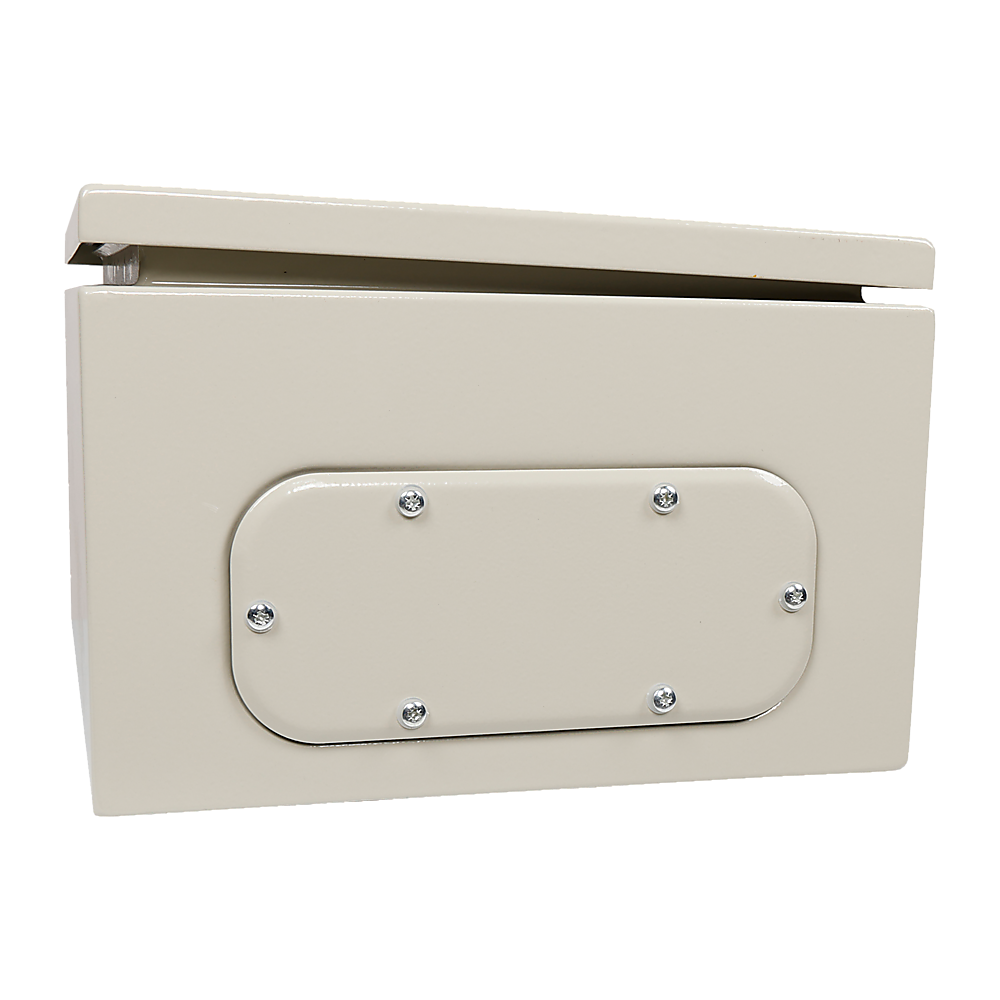 Carbon Steel Electrical Enclosure Box IP65 Wall Mount 400 x 300 x 200 mm 8