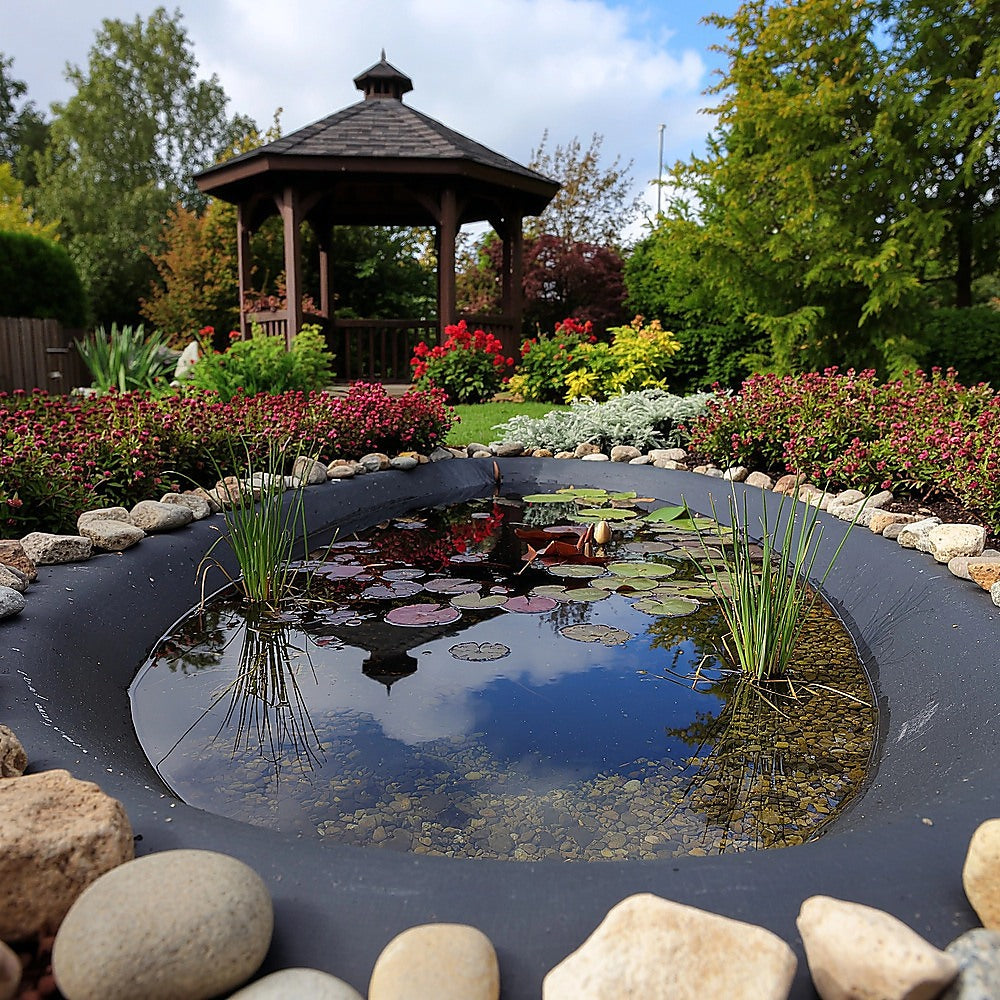 Fish Pond Liner 3 x 4.6m x 0.5mm Garden Pool Membrane Reinforced 6