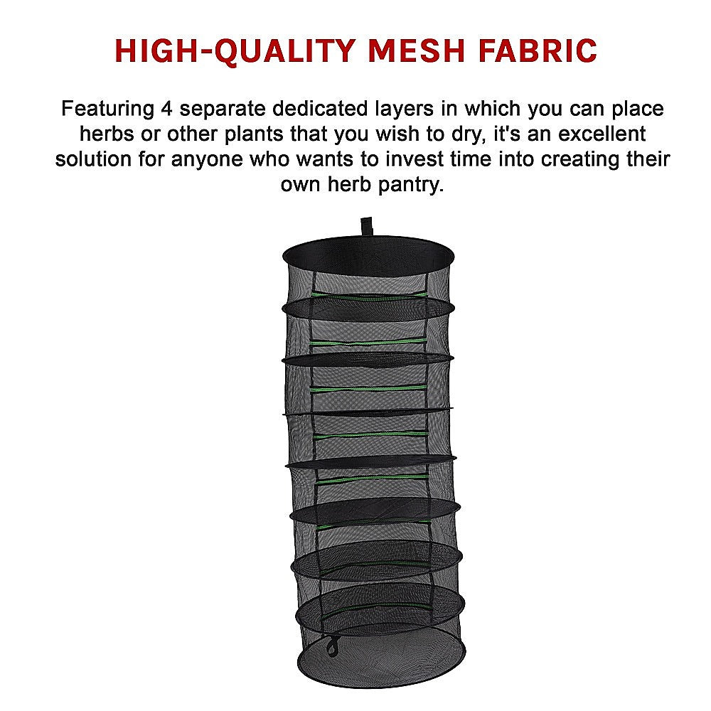 Herb Drying Rack Net 8 Layer Dryer Mesh Hanging Dryer Rack Zipper Dry Rack 13