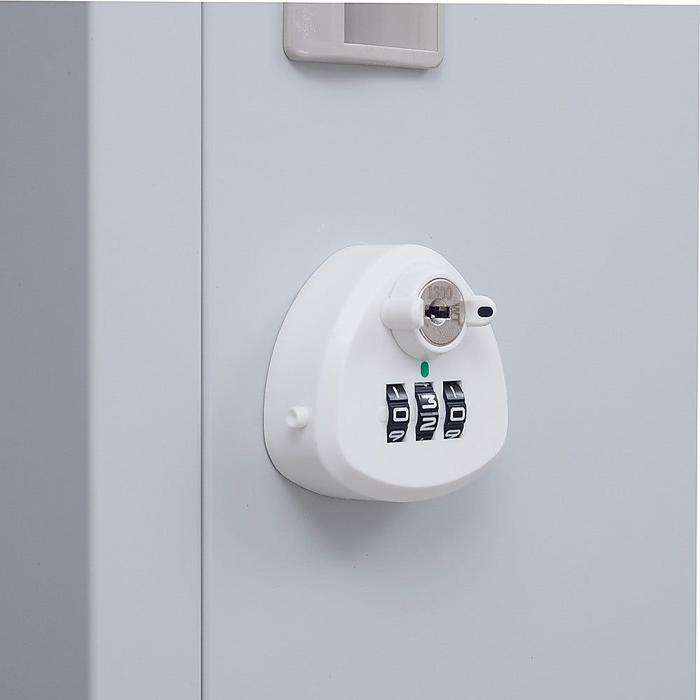 12-Door Locker for Office Gym Shed School Home Storage - 3-Digit Combination Lock 11