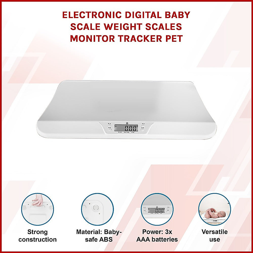 Electronic Digital Baby Scale Weight Scales Monitor Tracker Pet 3