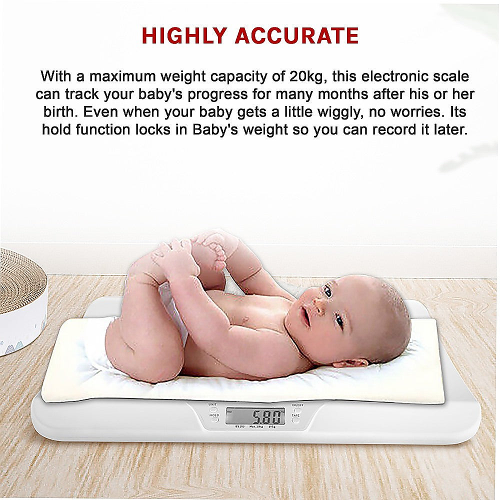 Electronic Digital Baby Scale Weight Scales Monitor Tracker Pet 10