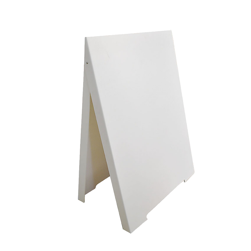 Double Side Sidewalk A-frame Sign Sandwich Board holds Graphic Plastic Panels 5