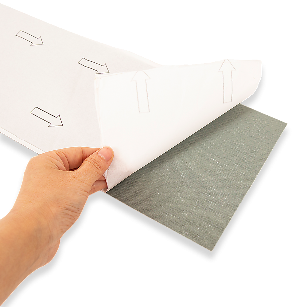 Vinyl Floor Tiles Self Adhesive Flooring Smoked Eucalyptus Wood Grain 16 Pack 2.3SQM 4