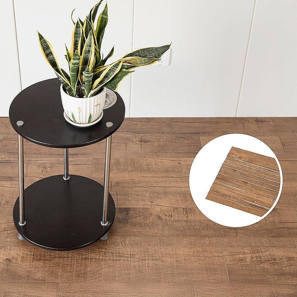 Vinyl Floor Tiles Self Adhesive Flooring Smoked Eucalyptus Wood Grain 16 Pack 2.3SQM 7