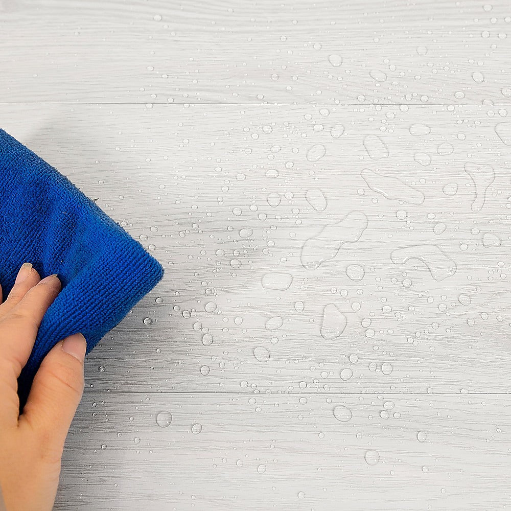 Vinyl Floor Tiles Self Adhesive Flooring Ramin Wood Grain 16 Pack 2.3SQM 7