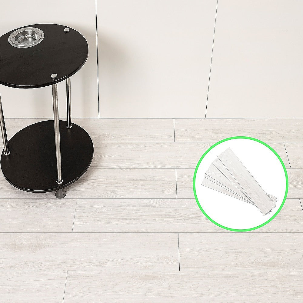 Vinyl Floor Tiles Self Adhesive Flooring Ramin Wood Grain 16 Pack 2.3SQM 8