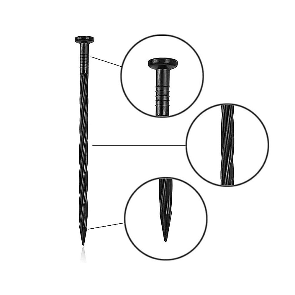 Landscape No Dig Lawn Garden Edging Kit 10m Flexible Durable Border Paver 8