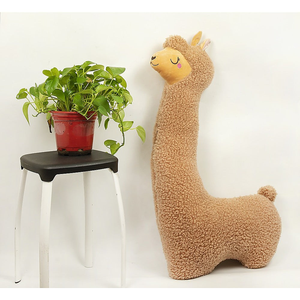 100cm Giant Alpaca Llama Stuffed Plush Kids Toy Soft Sleeping Pillow Large Gift 6