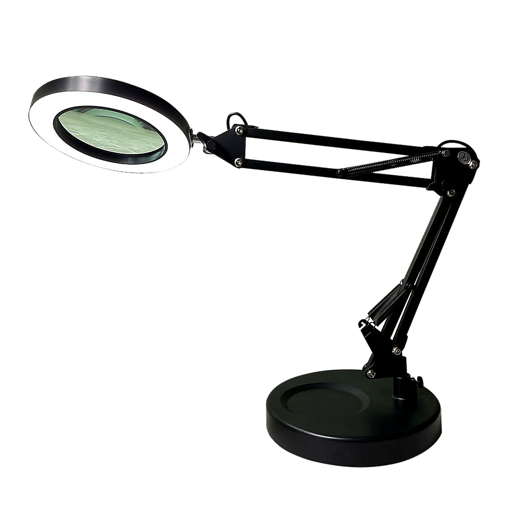 10X Magnifying Glass Desk Light Magnifier LED Lamp Reading Lamp With Base 4