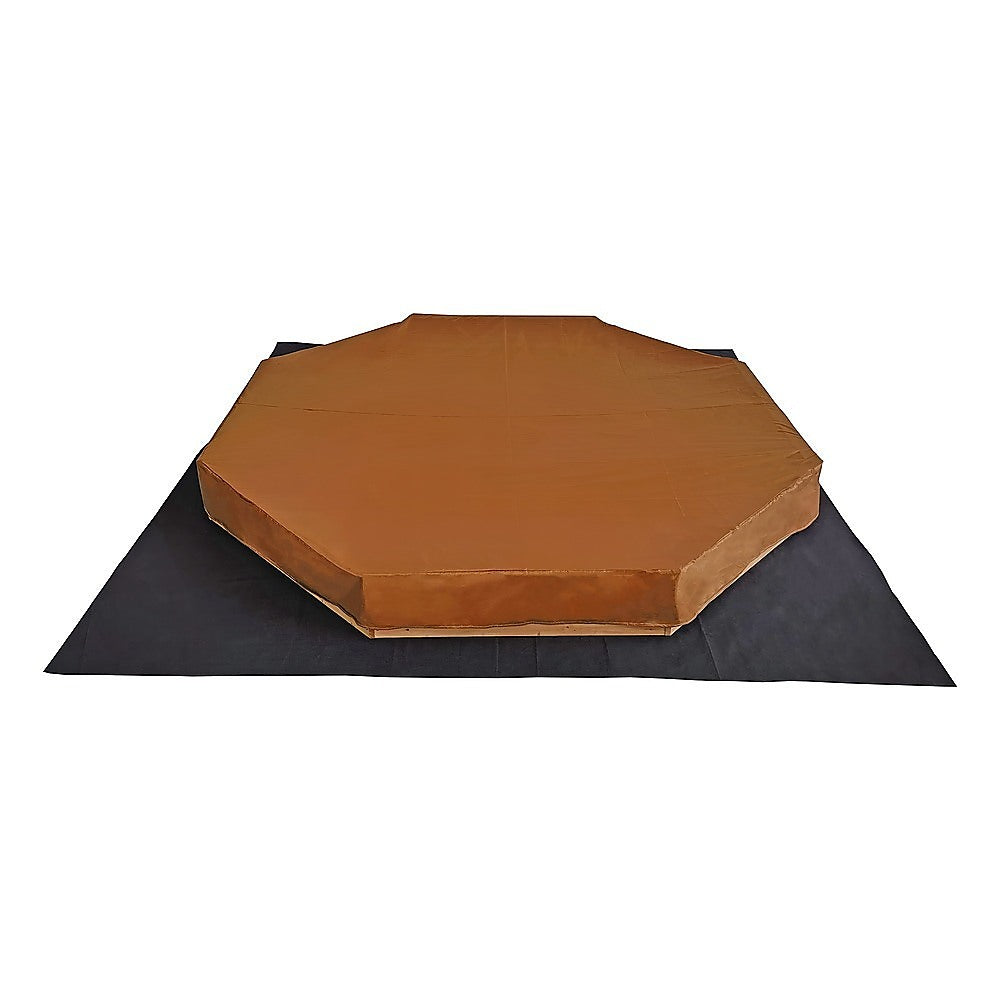 Kids Sand Pit Large Octagonal Wooden Sandpit 7