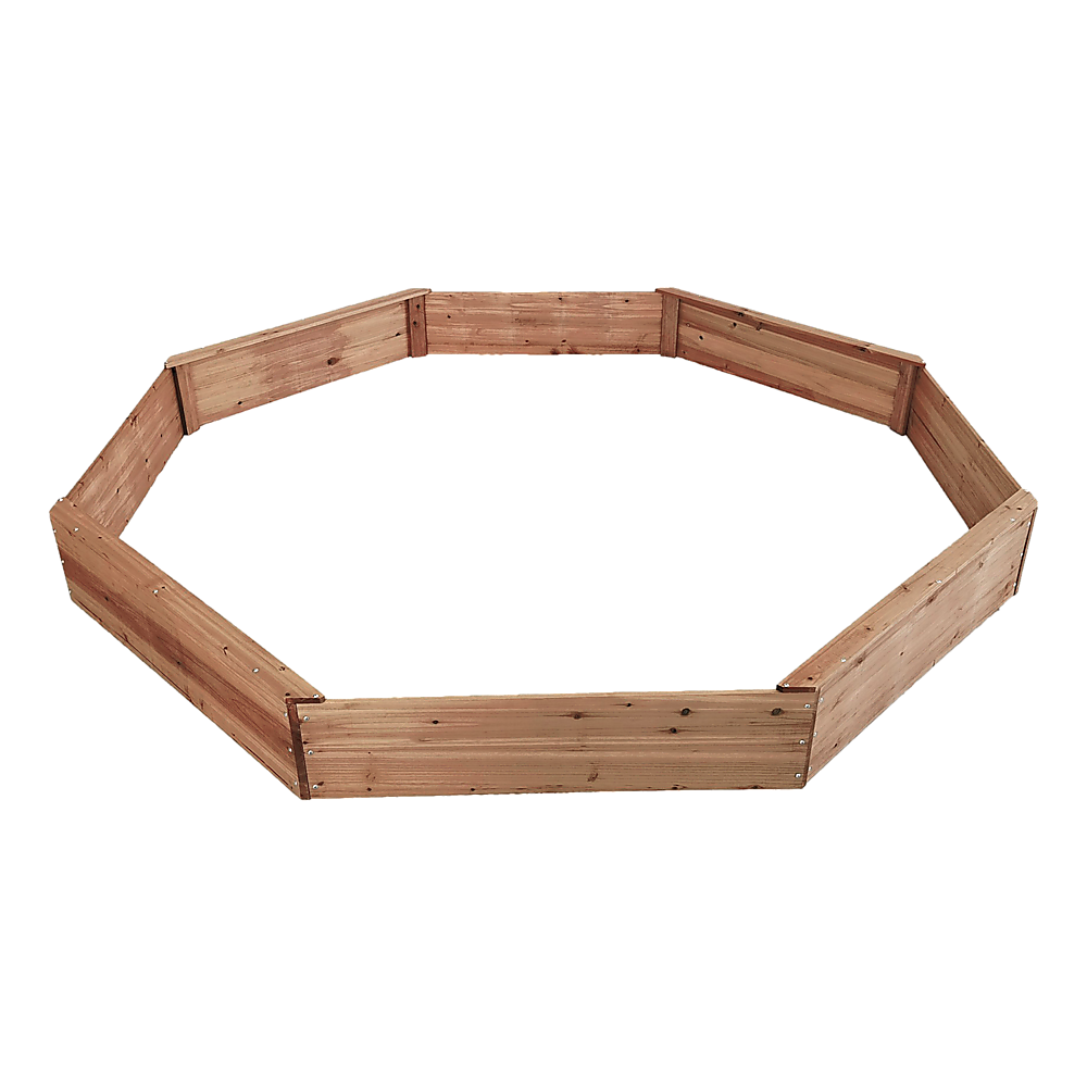Kids Sand Pit Large Octagonal Wooden Sandpit 4