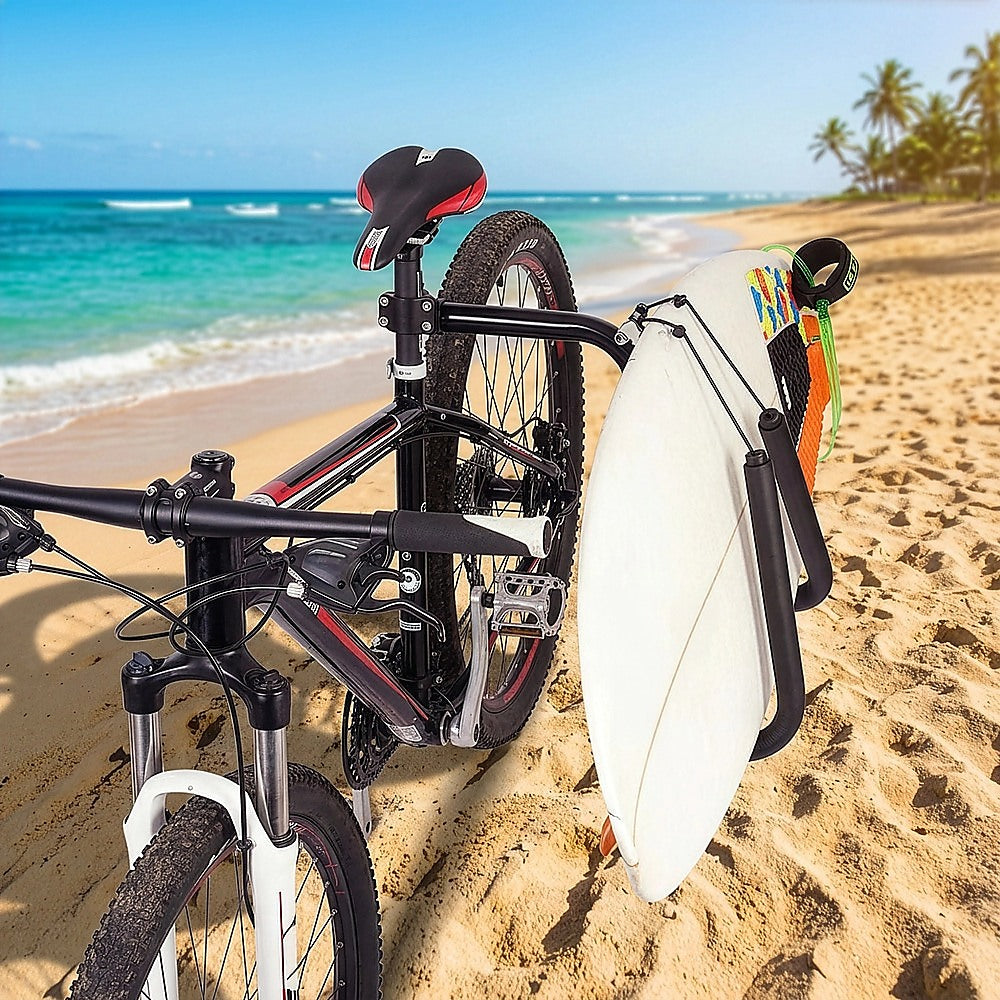 Adjustable Surfboard Skimboard Bicycle Bike Rack Carrier 6