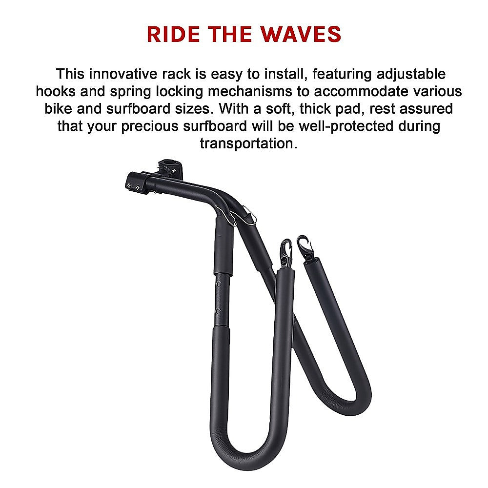 Adjustable Surfboard Skimboard Bicycle Bike Rack Carrier 11