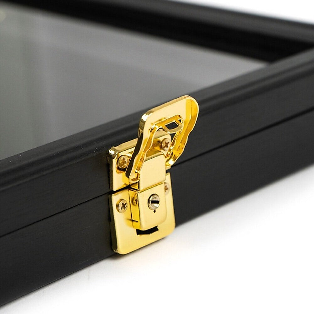 Wall Display/Case Lockable Rack 80cm Football Basketball Jersey Storage Box 10