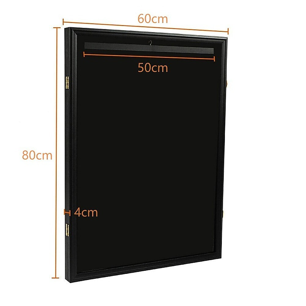 Wall Display/Case Lockable Rack 80cm Football Basketball Jersey Storage Box 11