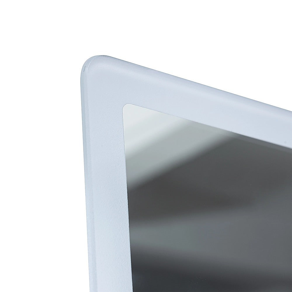 Rectangular Mirror LED Anti-Fog Illuminated Bathroom Living Room - 120x80cm 5