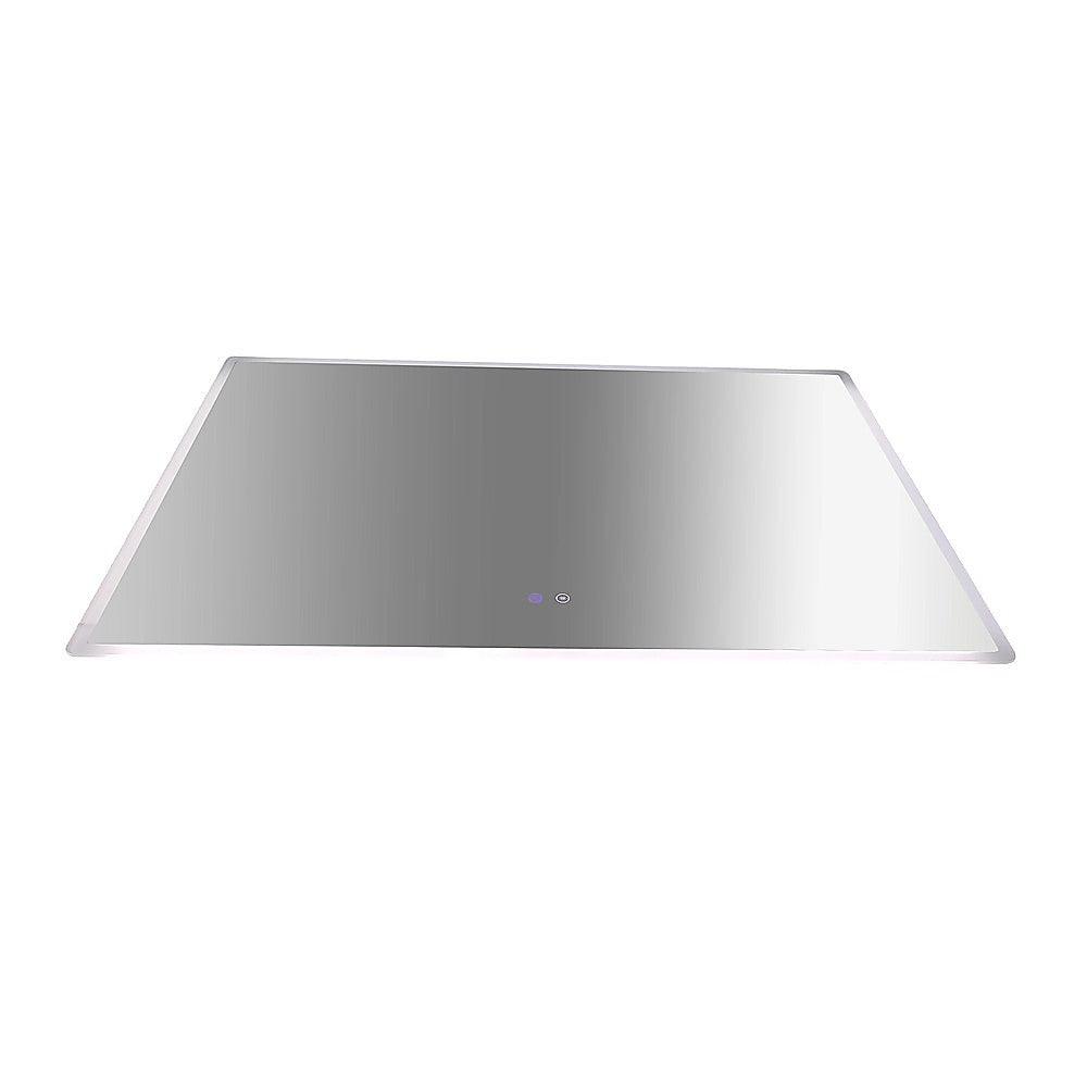 Rectangular Mirror LED Anti-Fog Illuminated Bathroom Living Room - 120x80cm 7