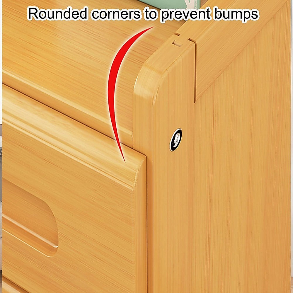 42x165cm Wooden Hall Stand Modern Style Minimalist Home Floor Coat Rack with Drawer 6