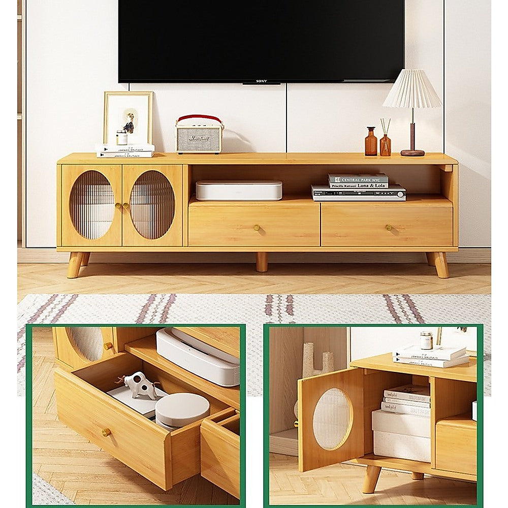 Modern TV Cabinet Entertainment Unit Stand Storage 4