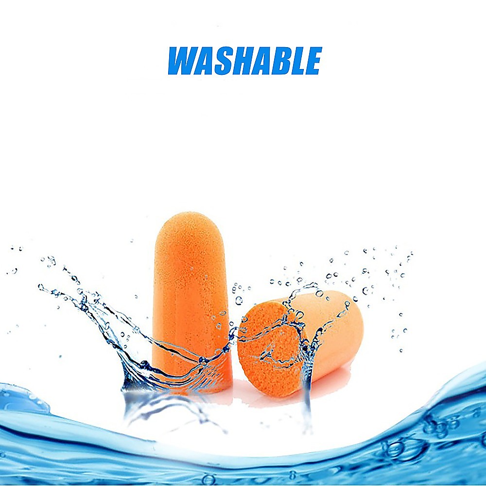 Foam Ear Plugs Disposable 200 Pairs Noise Cancelling Plane Sleep Snoring 6