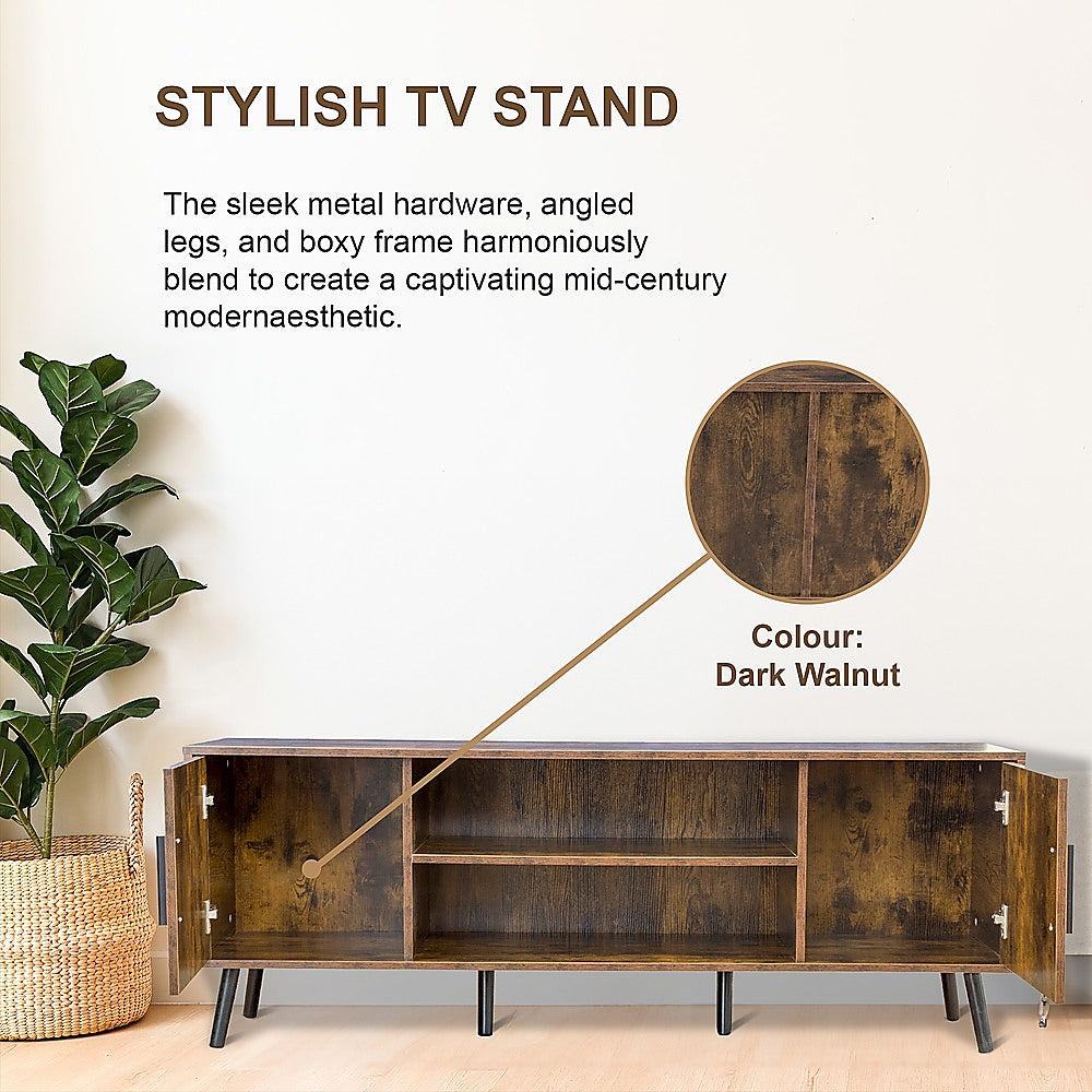 Modern TV Cabinet Entertainment Unit Stand Storage 6