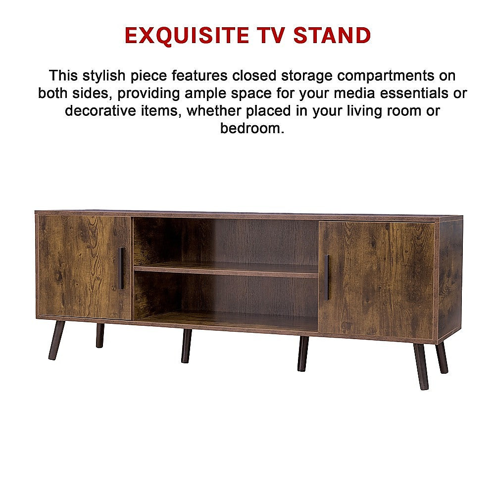 Modern TV Cabinet Entertainment Unit Stand Storage 12