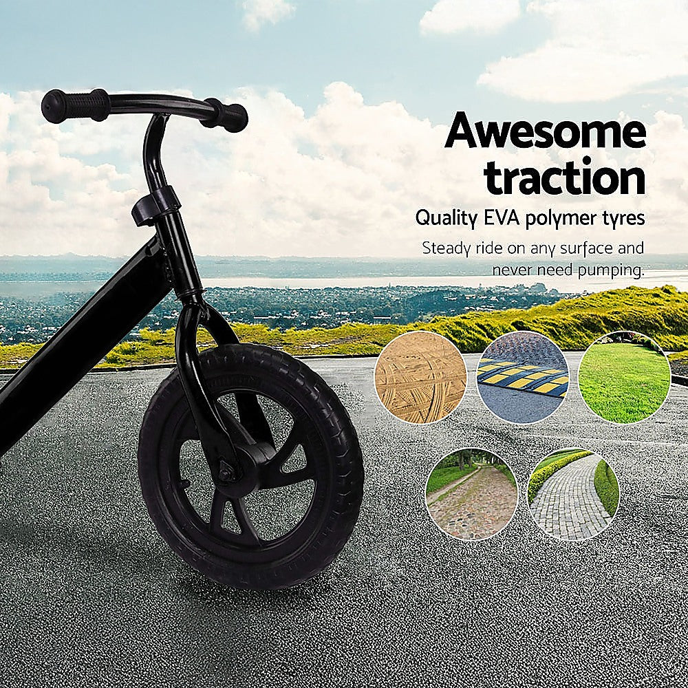 Kids Balance Bike Ride On Toys Push Bicycle Wheels 7