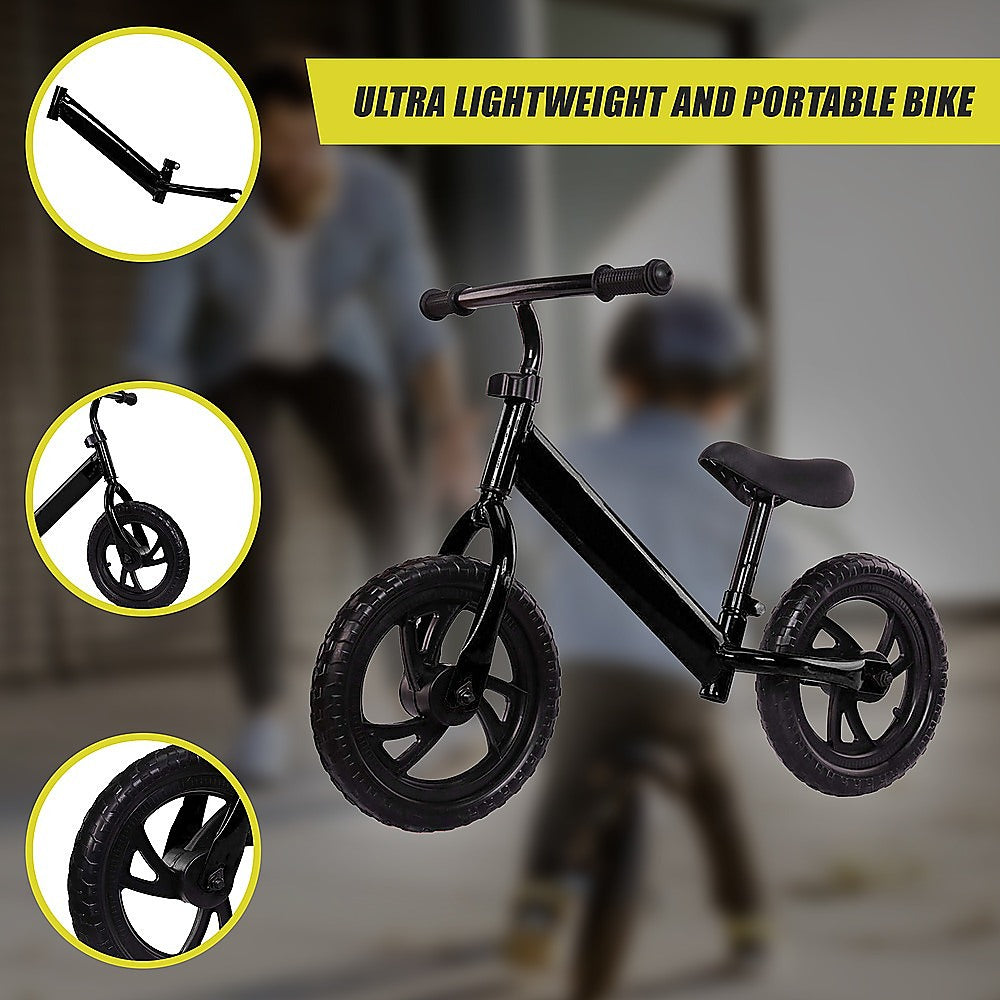 Kids Balance Bike Ride On Toys Push Bicycle Wheels 9