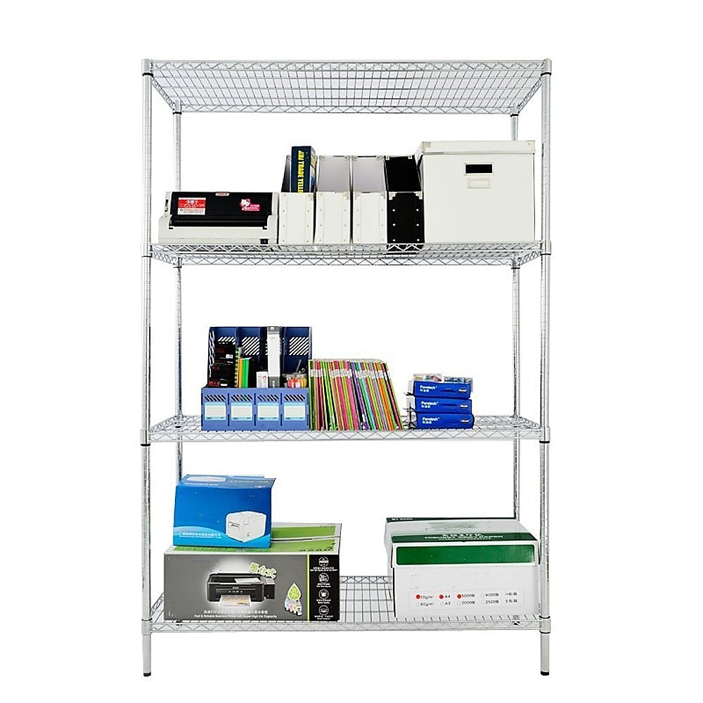 Modular Wire Storage Shelf 1200 x 450 x 1800mm Steel Shelving 5