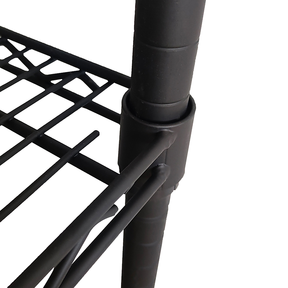 Modular Wire Storage Shelf 450 x 450 x 1800mm Steel Shelving 4