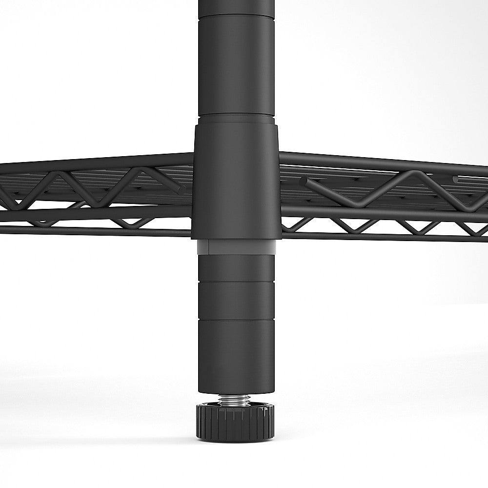 Modular Wire Storage Shelf 1500 x 350 x 1800mm Steel Shelving 5